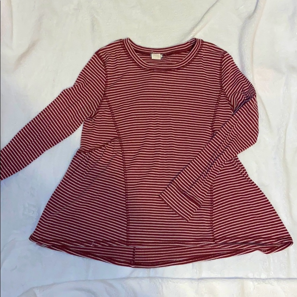 striped red & white t-shirt - worn a few times